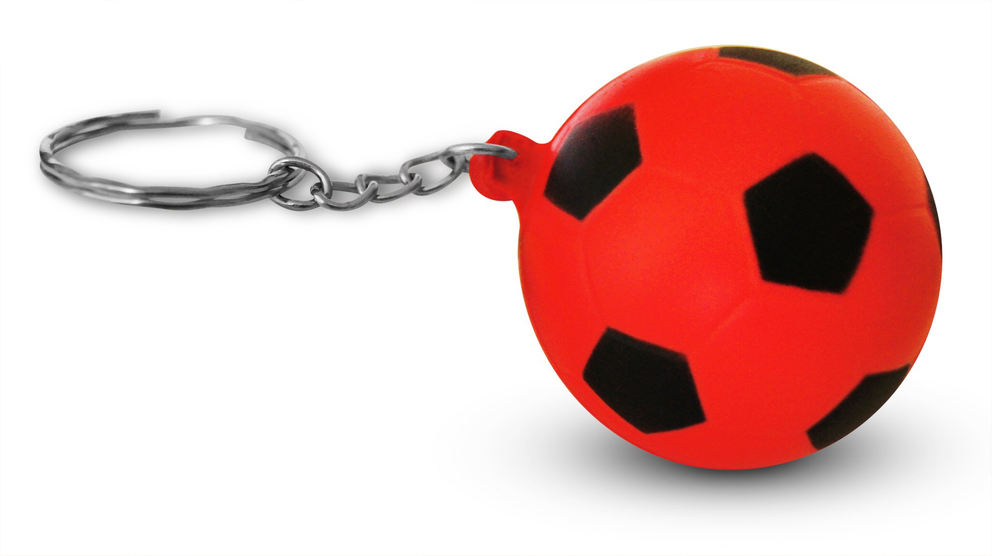 Amazon.com: Novel Merk 12 Pack Red Soccer Ball Keychains for Kids