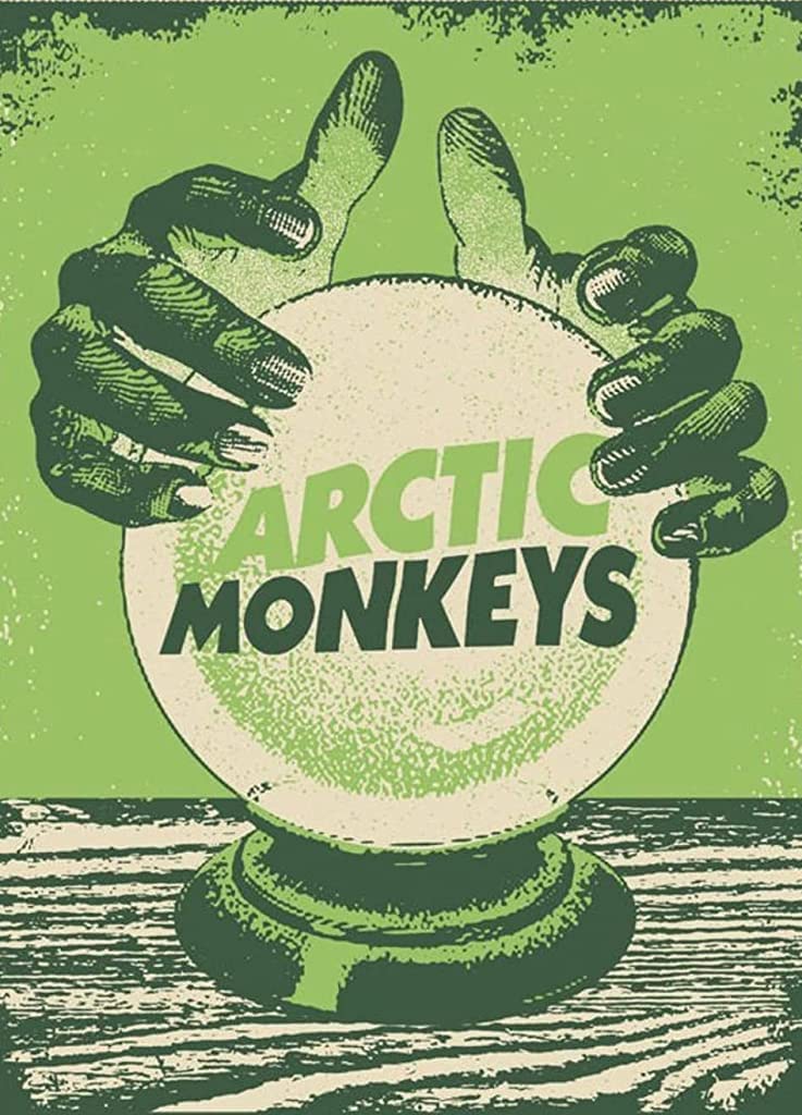 Ingzzaac Metalpostera10288 Metal Tin Sign Arctic Monkeys Poster Art Mokey Vintage Halloween Home Kitchen Restaurant Cafe Haunted House Party Retro Gift 8"X12"