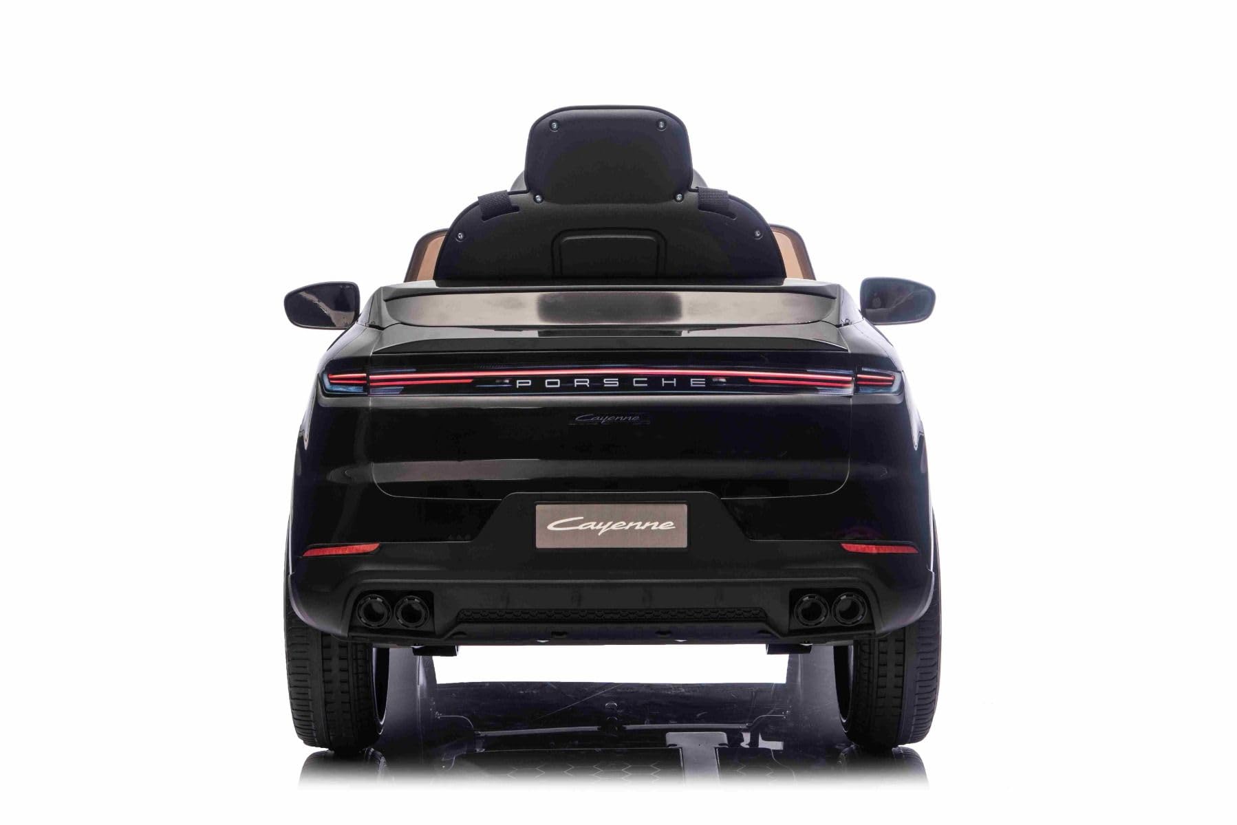 Porsche Cayenne dziecięcy samochód elektryczny 12 V, licencja – pojedyncze siedzenie elektryczne z baterią litową, zawieszenie, silniki 2 x 25 W, pilot zdalnego sterowania 2,4 GHz, MP3