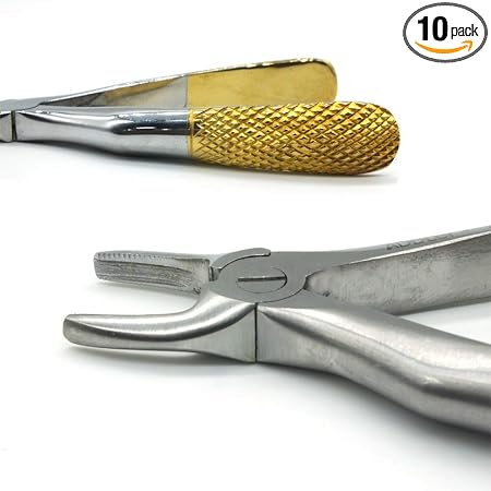 ADDLER DENTAL EXTRACTION FORCEPS PEDO UPPER INCISORS/ANTERIOR EASY GRIP, NO SLIP, HANDLE NO - 560. LIFE TIME ANTI RUSTING WARRANTY.