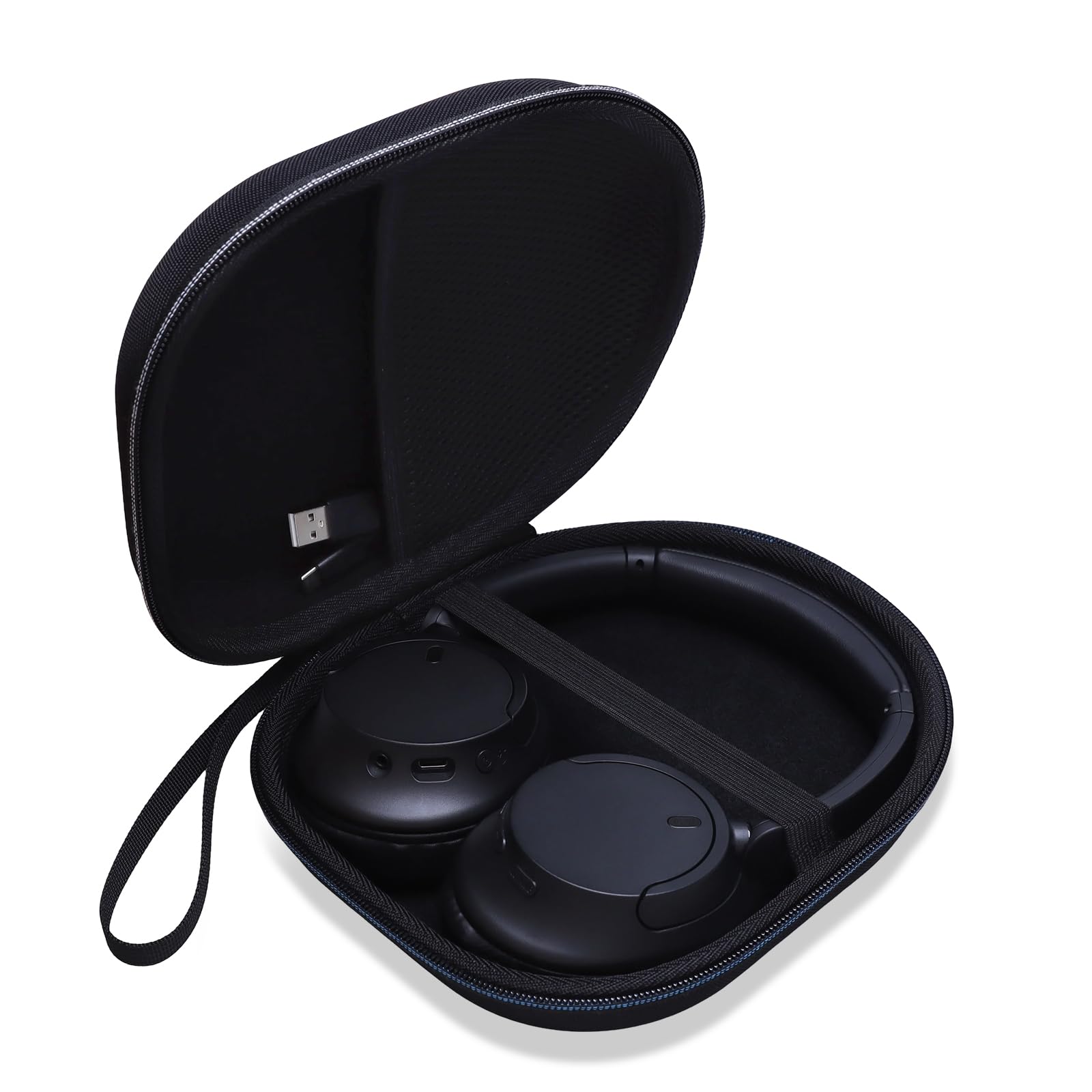 DR·AMIU Headphone Case Compatible with JBL Tune 510BT 520BT 720BT 770NC 670NC, Live 460NC 670NC 770NC Headset, Sony WH-CH720N WH-CH520 and JLab