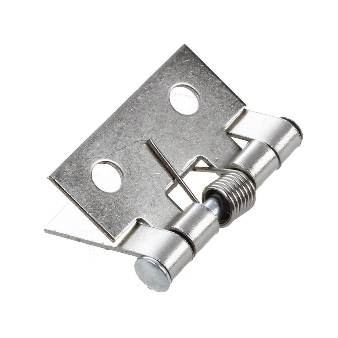 Silver Tone Metal 25 x 33 x 0.8mm Spring Loaded Butt Hinges Amazon.co