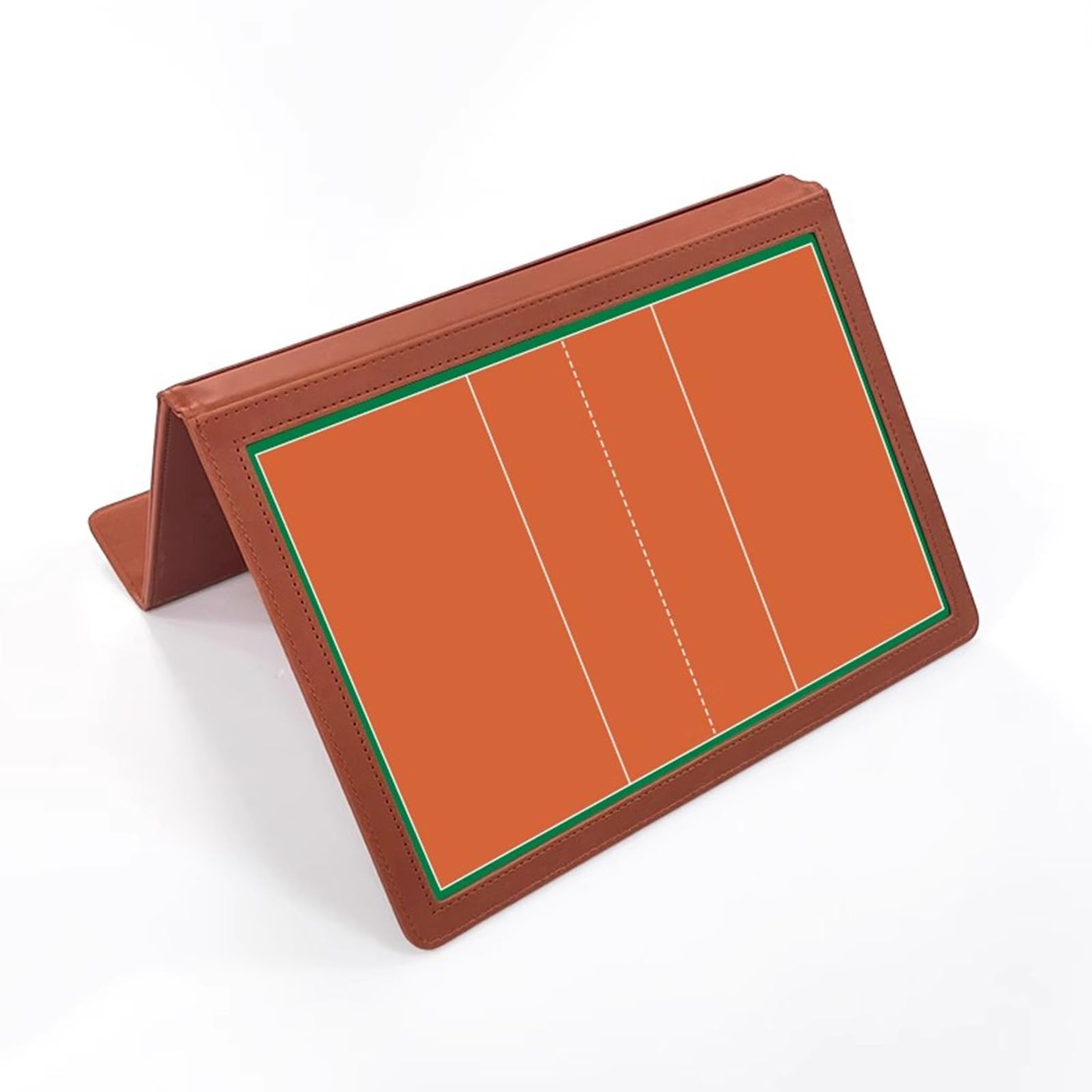 Pizarra Entrenador de Voleibol, Pizarra Tactica Magnetica, Pizarra de Entrenamiento de Borrado en Seco, Pizarra de Estrategia de DiseñO de Doble Cara, Carpeta Táctica Plegable