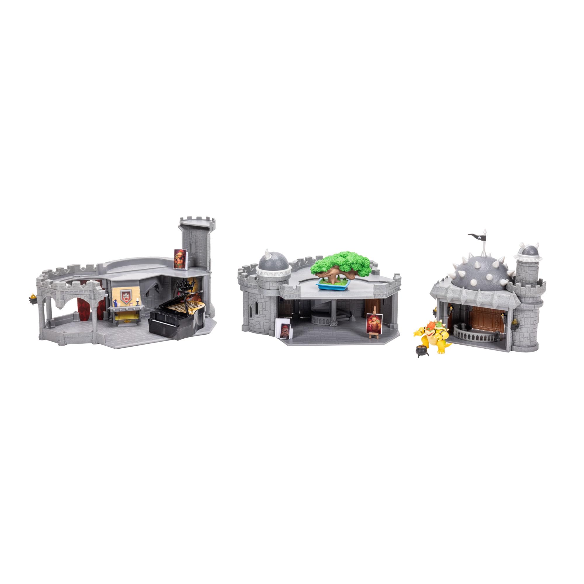 Super Mario Galaxy“-Film Bowser-Schloss-Spielset, offiziell lizenziert von Jakks Pacific, enthält eine 3,8 cm große… – Ansicht 7