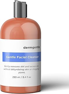 Limpiador facial suave para pieles sensibles,...