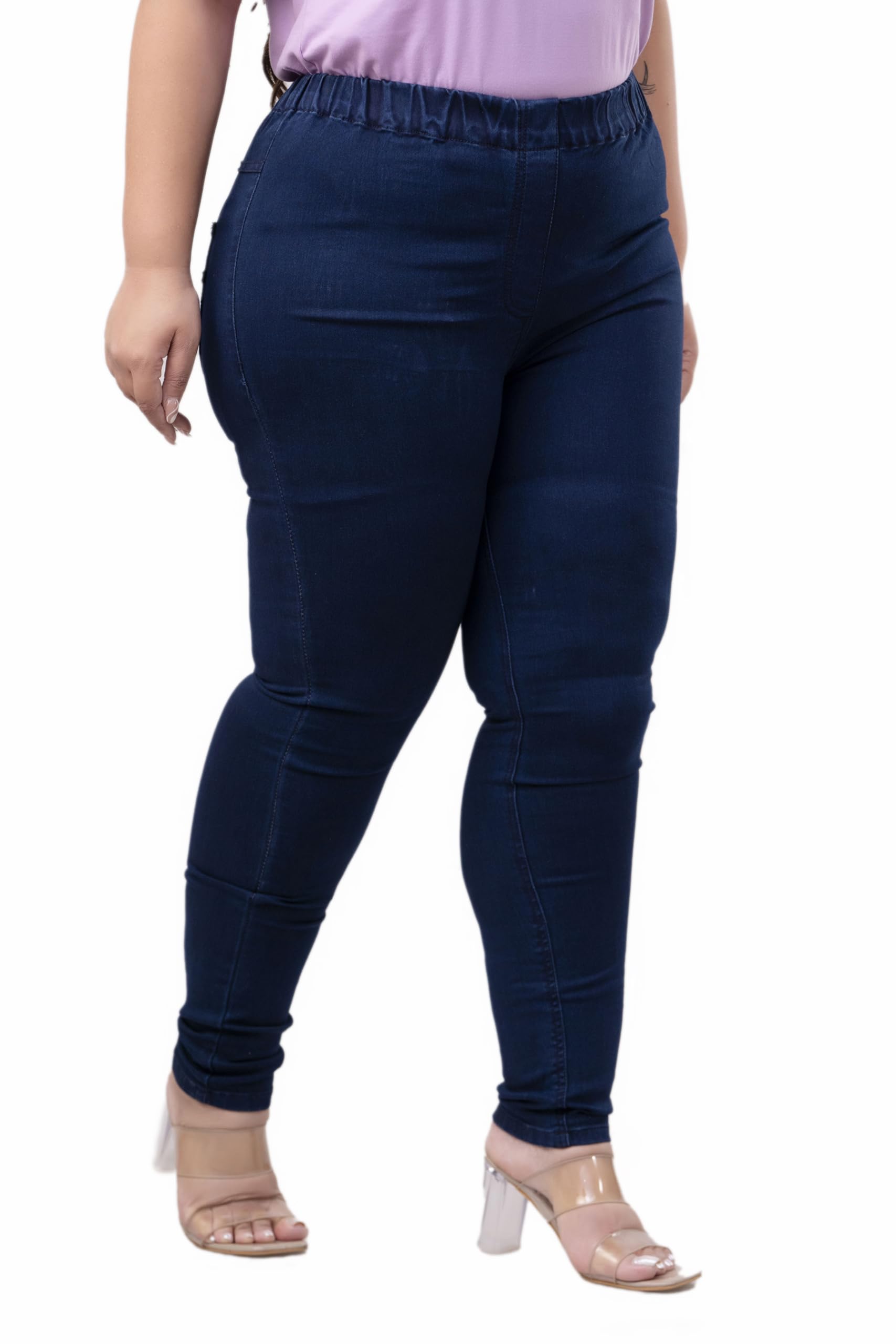 fashion zest Women Denim Dark Blue Jeggings | Formal Wear Jeggings | Comfortable Womens Denim Jeggings | Ultra Plus Size Denim Jeggings |JEG006-picture-10