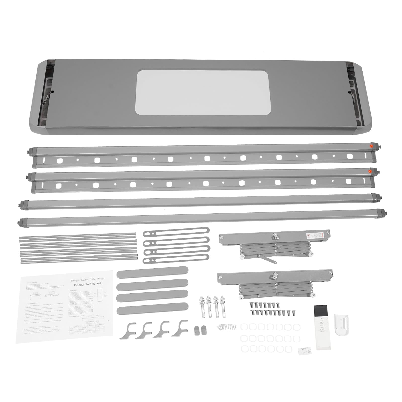 Asciugatrice elettrica con luce aria, asciugatrice elettrica compatta con telecomando Pro in alluminio e acciaio