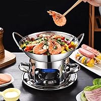 Vista 7 de Soporte de combustible de acero inoxidable con cubierta de seguridad, caja de combustible de calor enlatado, para bufés, barbacoa y eventos