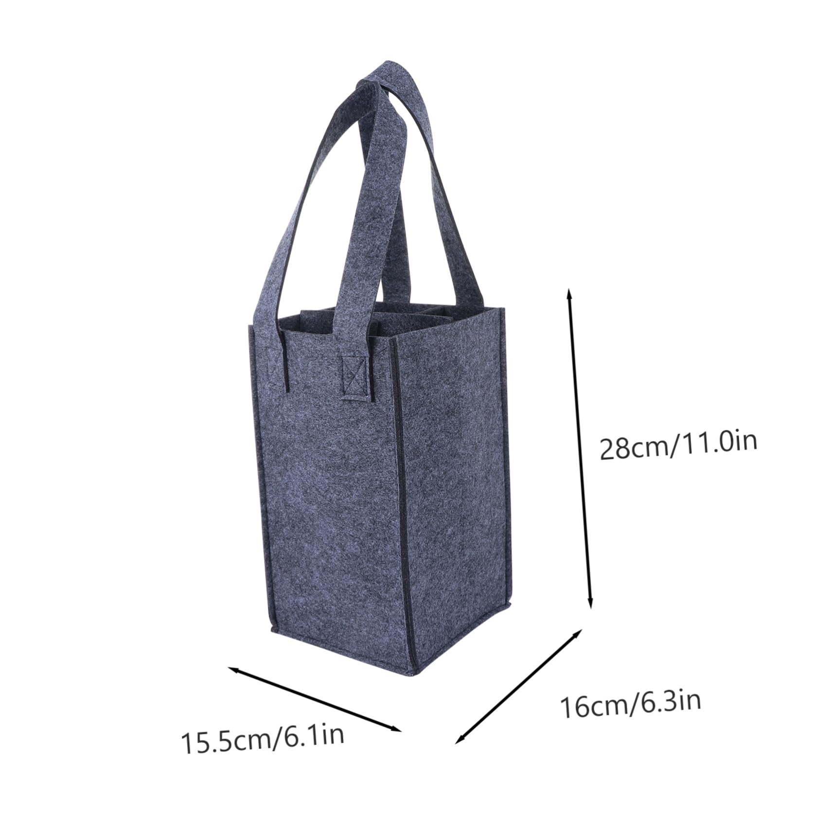 OKUMEYR Wine Bottle Holder Bag Neoprene Wine Tote Bag for Storage and Protection