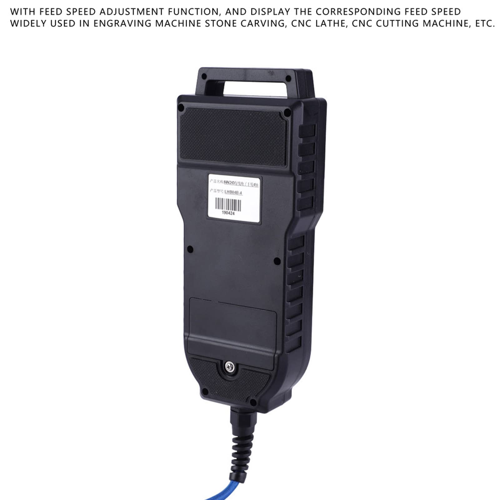 Hilitand Electronic Hand Wheel, Electronic Wire Controlled Handwheel, 4 Axis CNC Pulse Generator CNC Motion Control Card for CNC Lathe, Motion Detectors, Hilitandcesug3thox