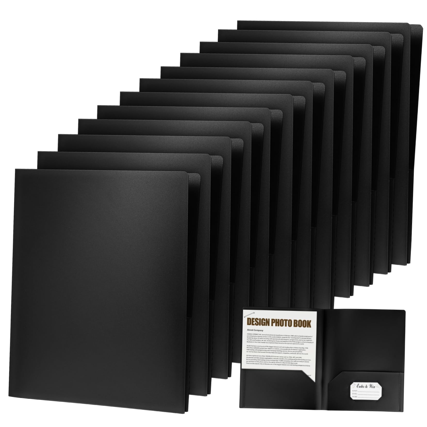 Porte-documents en plastique VILLCASE pour trier vos papiers de bureau - 8
