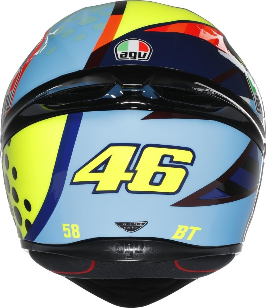 AGV Casco moto K1 S Rossi Winter Test 2020