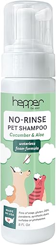 Miniatura 10 de Hepper Acondicionador e hidratante para mascotas: acondicionador y desenredante perfumado para perros. Perfecto para cabello largo, pelo corto, piel