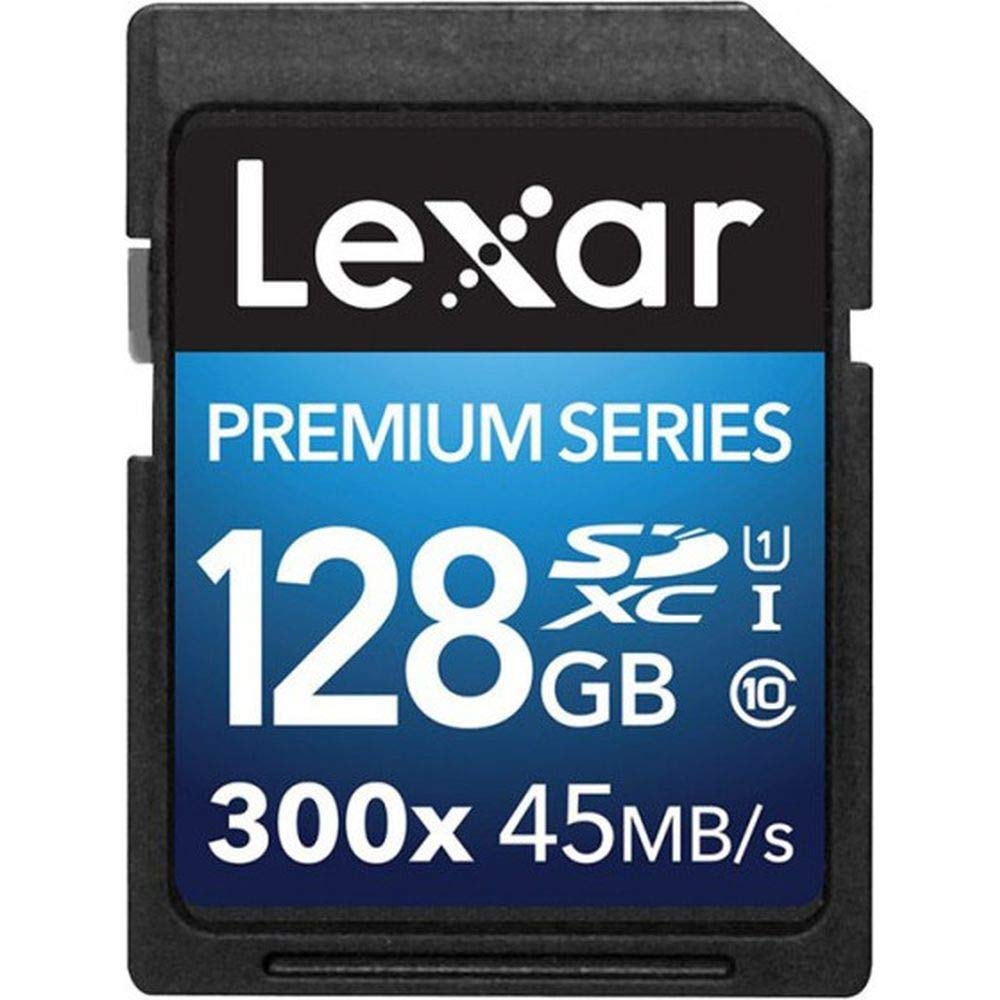 LEXAR 128GB SDXC 300X Premium II C10 U1