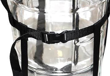 Fermtech Carboy Carrier 4 5 6 Gallon Carboy Water Jug, Liquid Container Mover Pack of 2