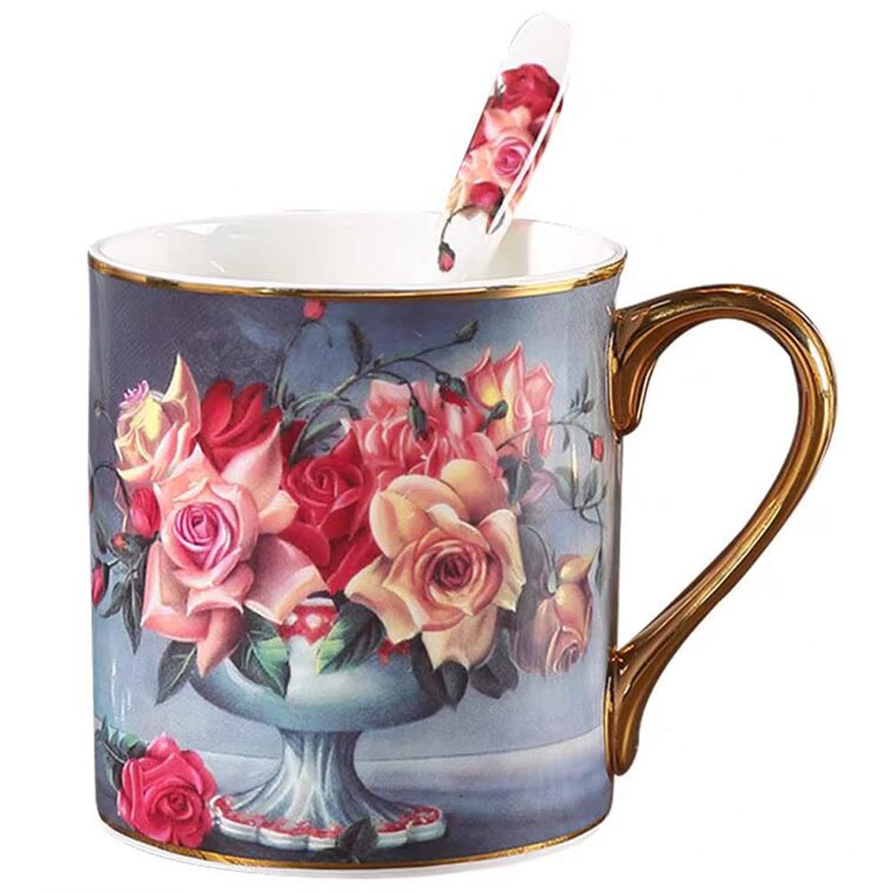 Eplze YBK Tech Euro Style Porzellan Teetasse Kaffeebecher mi
