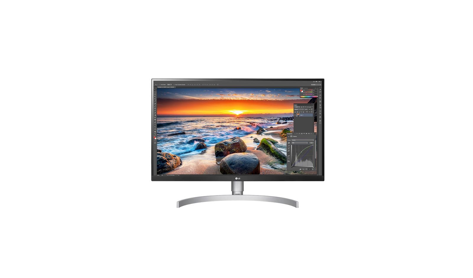 LG 27UK850 Monitor per PC Desktop 27", LED IPS UltraHD 4K HDR 10, 3840x2160, FreeSync, MAXXAudio 10W, 2 HDMI, 1 Display Port