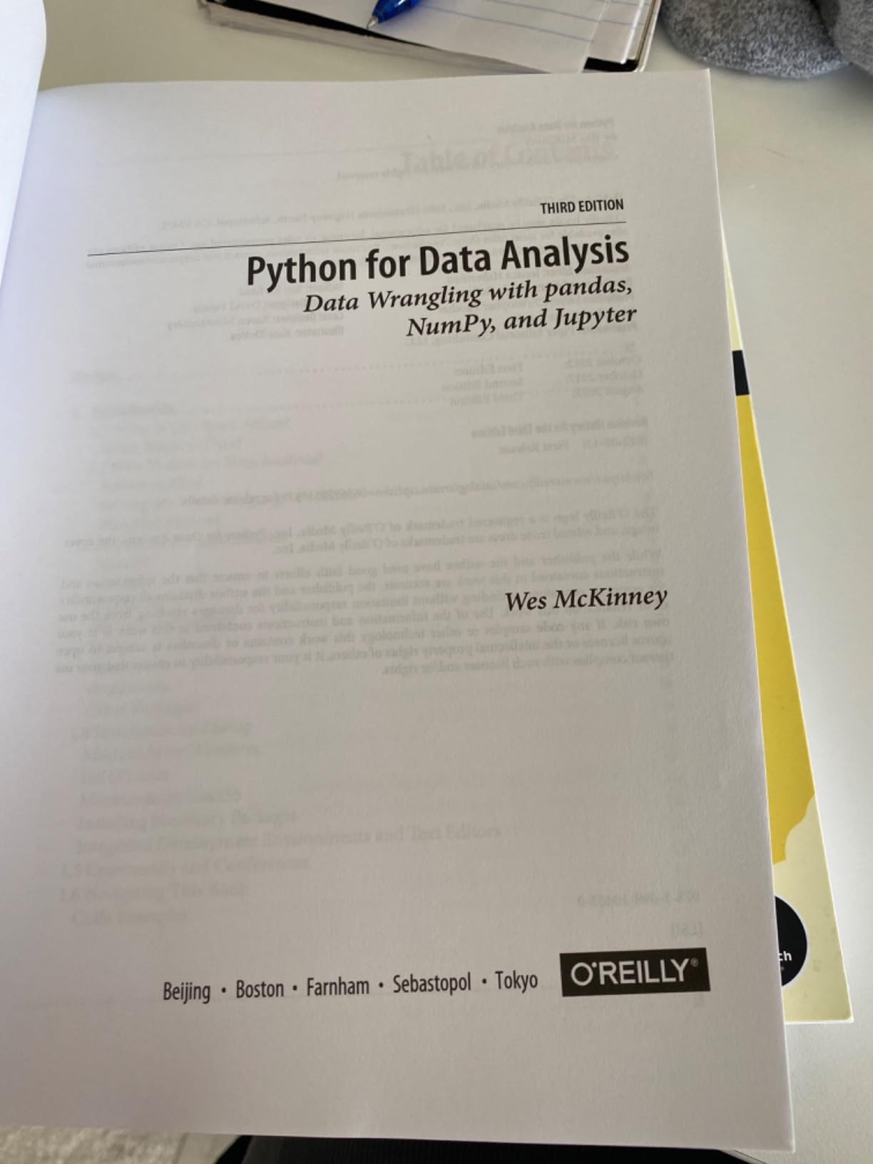 Python for Data Analysis Book, Third Edition