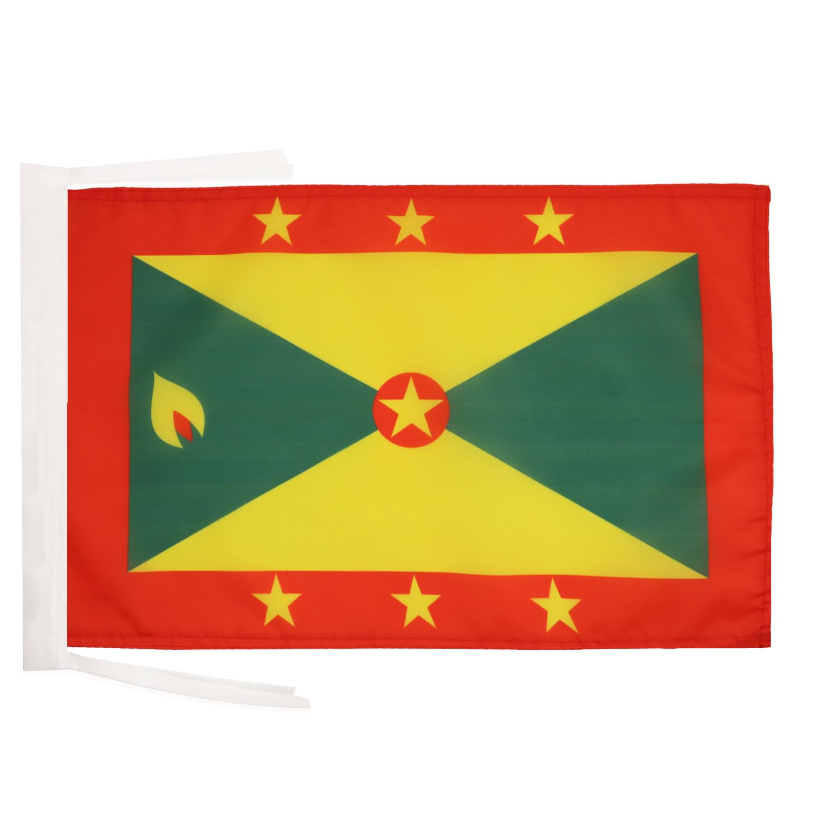 AZ FLAG Bandera de la Ciudad DE Barcelona 45x30cm - BANDERINA BARCELONESA 30 x 45 cm cordeles — view 219