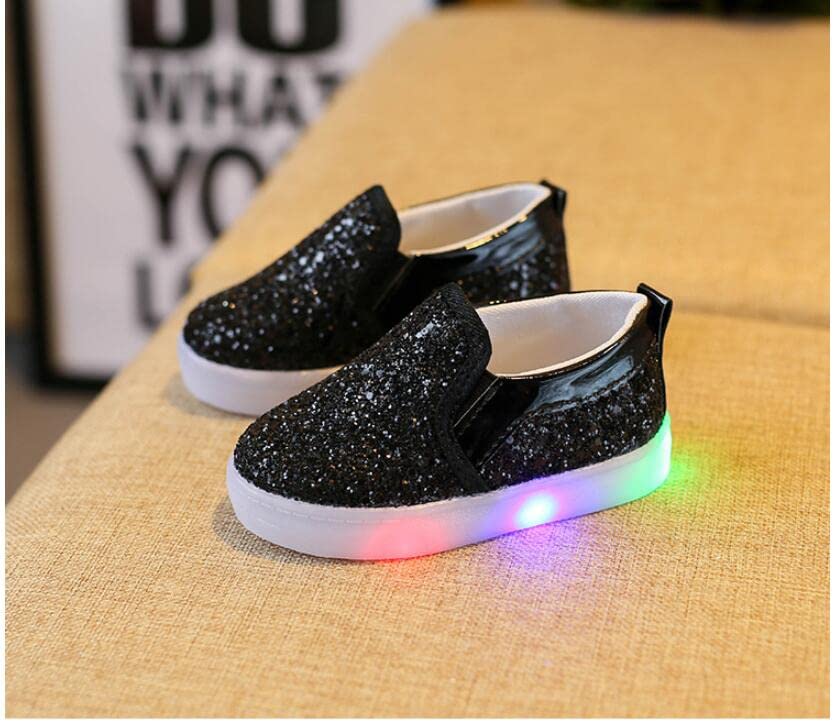 Image of Bold N Elegant Girls Sparkling Glitter Moccassin Loafer Party Shoes for Toddler & Tween Girls