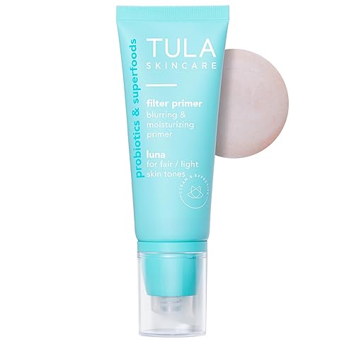 TULA Skin Care - Prebase difuminadora e hidratante con filtro, prepara, difumina, unifica y protege con un acabado similar a un filtro, tamaño