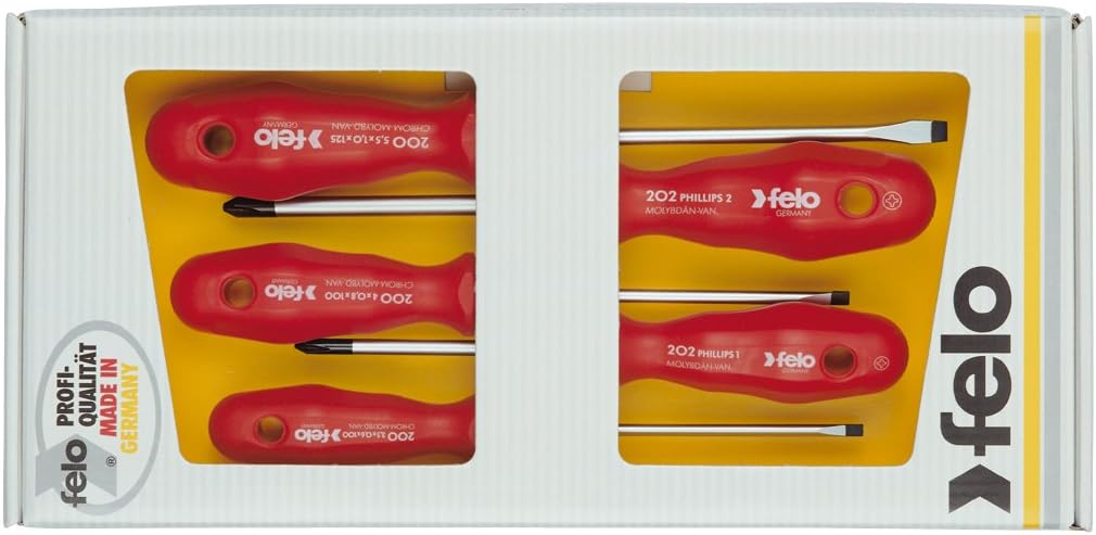 Felo Series 200 00020095198 Screwdriver Set 5-Piece