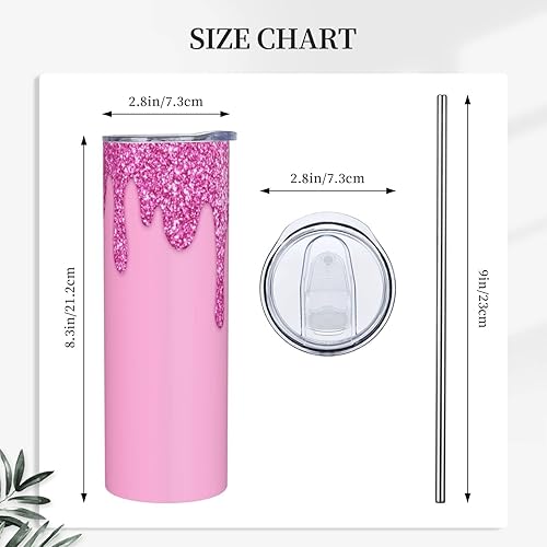 Miniatura 9 de Vaso personalizado con tapa de nombres de fotos y pajilla, vasos delgados personalizados para mujeres y hombres, regalos de cumpleaños para el día