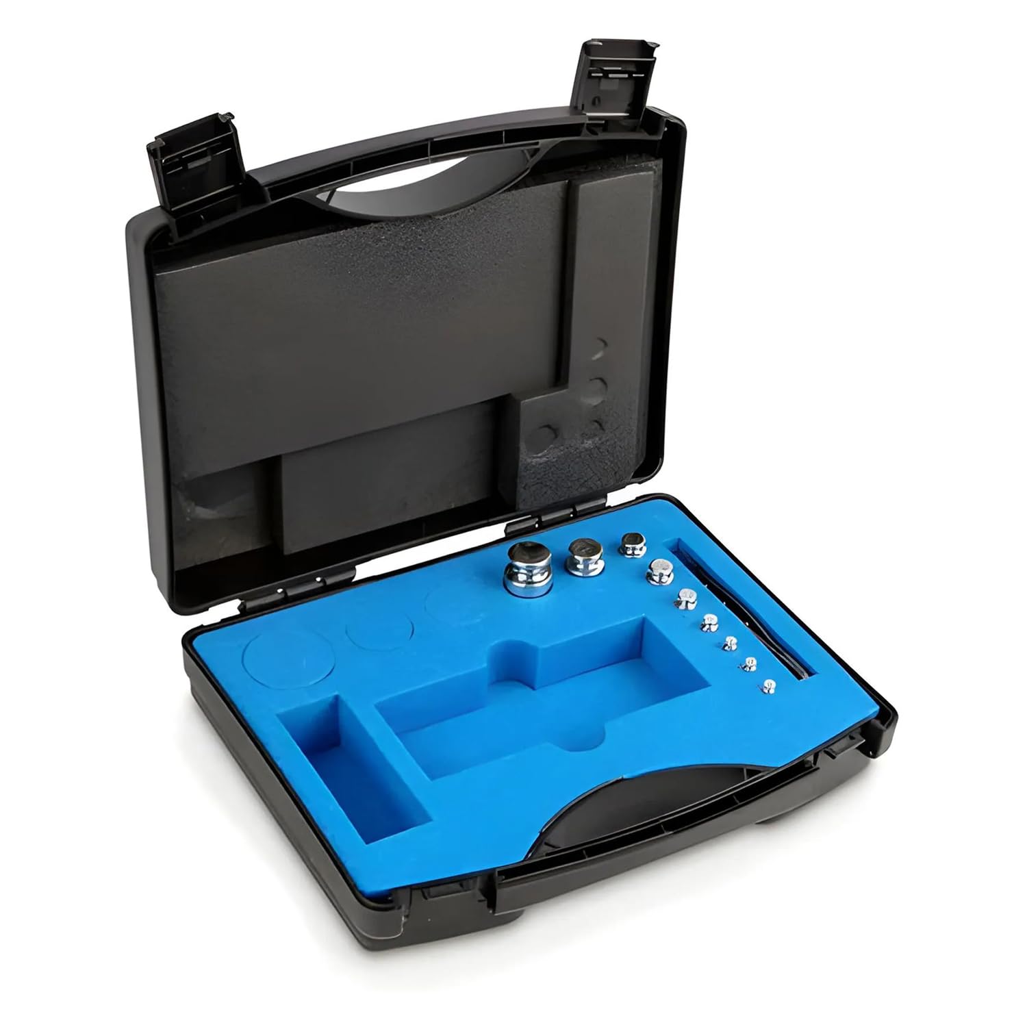 Core - 324 034 - F1 juego de pesas 100g acero inoxidable, en caja de plástico 324/034, 1g