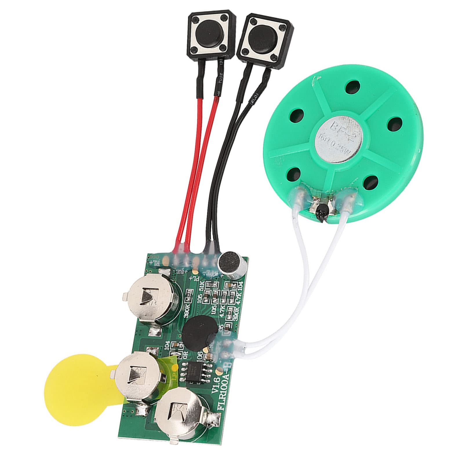 Sound Recorder, Voice Module with Greeting Card Chip Greeting Card Chip Voice Recordable Card for Greeting Card Chip