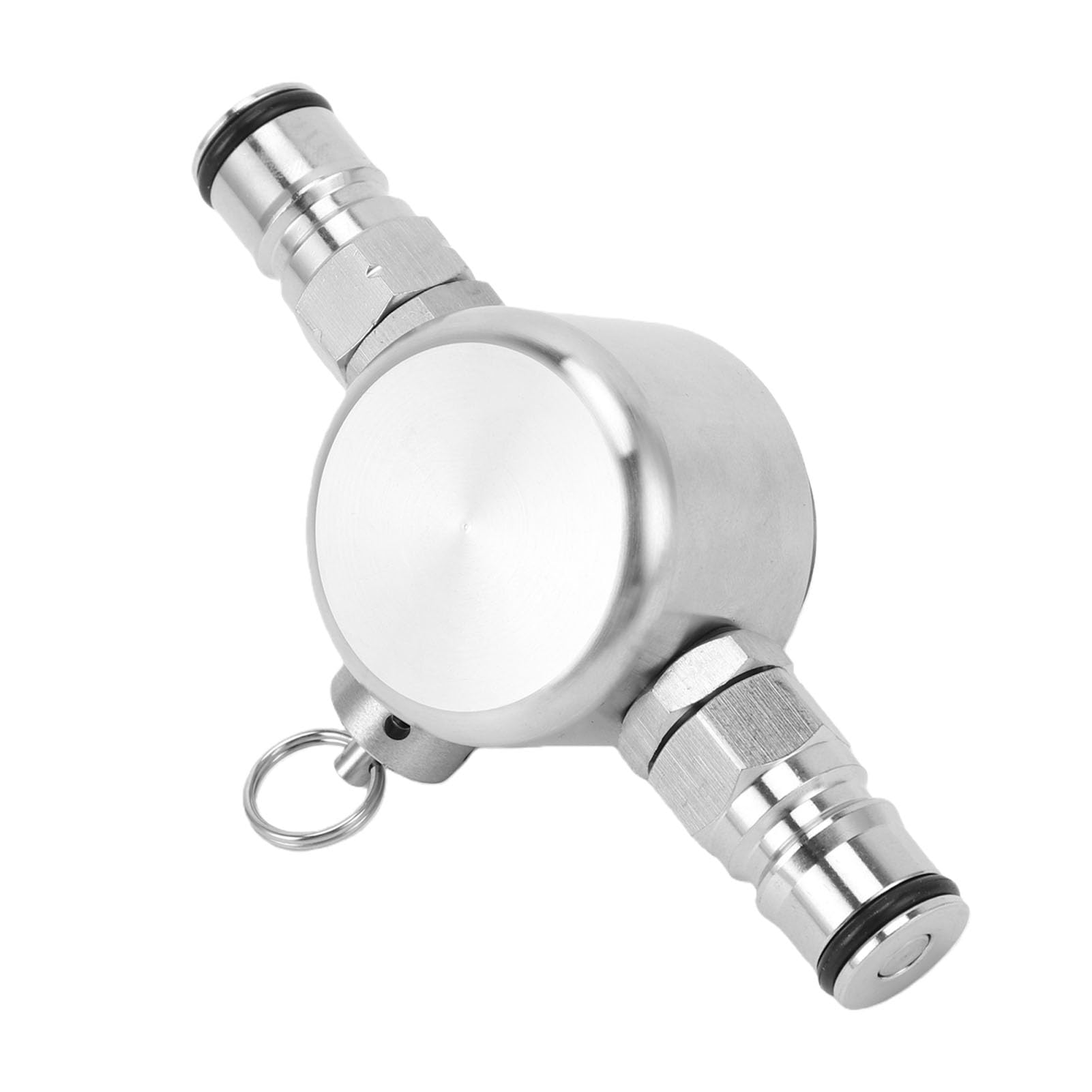 Naroote Lanza de Barril de Cerveza de Acero Inoxidable Lanza Dispensadora de Cerveza con Cerradura de Bola Doble de Acero Inoxidable 304 con Válvula de Seguridad de 45 PSI Diseño de