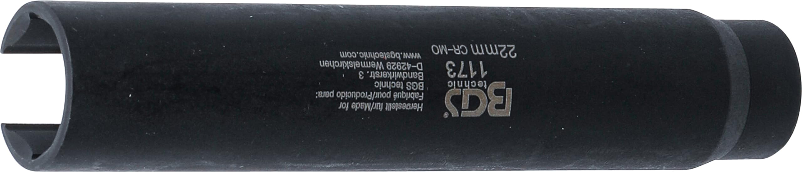 BGS 1/2' Oxygen Sensor Socket 22 mm