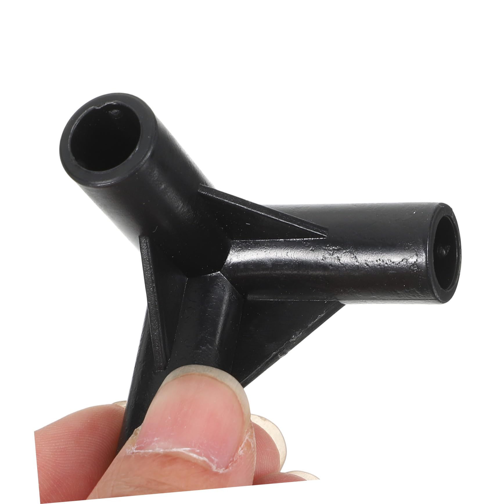 UPKOCH Lot de 24 Connecteurs de Tente à 3 Voies en PE Noir pour Auvent Extérieur, Accessoires de Fixation Compacts et Légers, Pièces de Rechange pour Structure de Véranda et Pergola