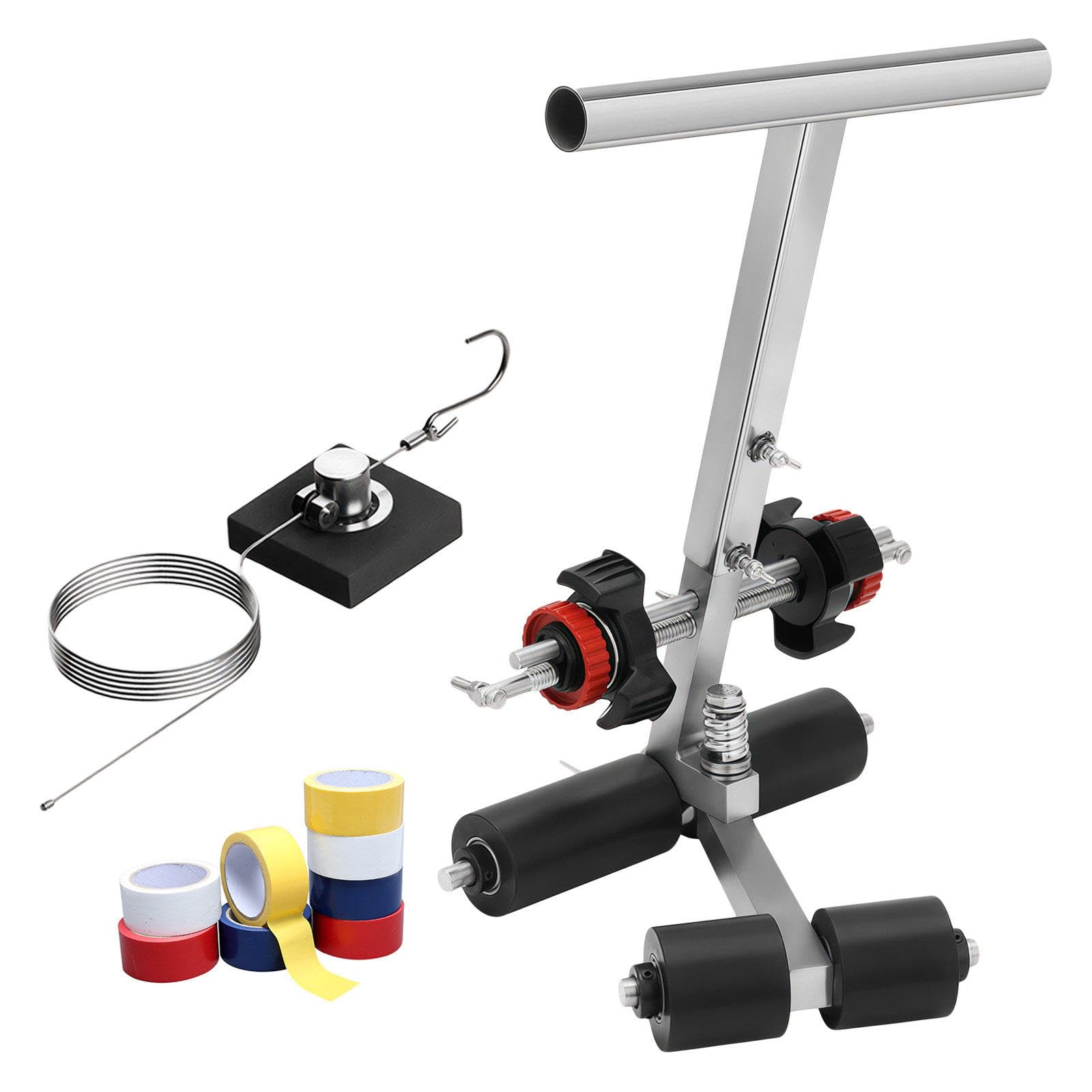 asdchZen Floor Marking Machine With Adjustable Height And Circle Drawing Kit, Ideal For Parking Lots, Courts, And Various Surfaces Including Tiles, Concrete, And Asphalt