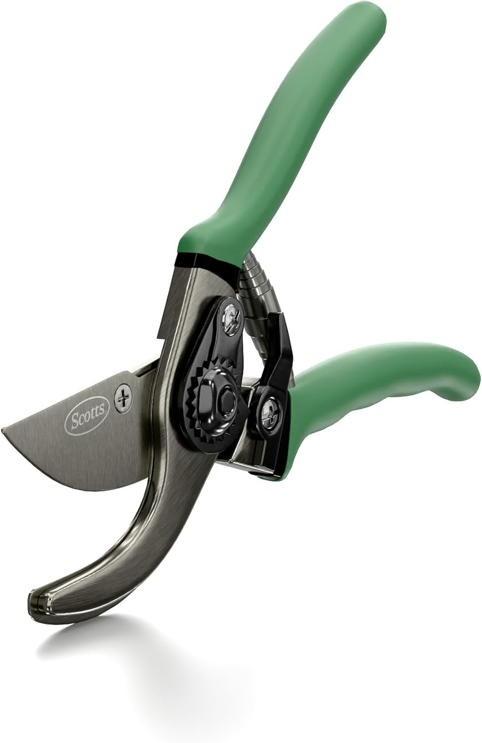 Scotts 2-Piece Pruning Shears Set – Includes 8 in. Bypass Pruner for Live Plants and 8 in. Anvil Pruner for Dry Stems – Sharp Carbon Steel Blades and Comfort Grip Handles for Garden and Yard Use