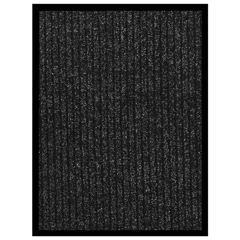 Paillasson 40 x 60 cm feutre aiguilleté tapis entrée vinyle antidérapant