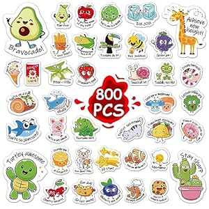 800pcsTeacher Classroom Motivational Stickers for Kids Students