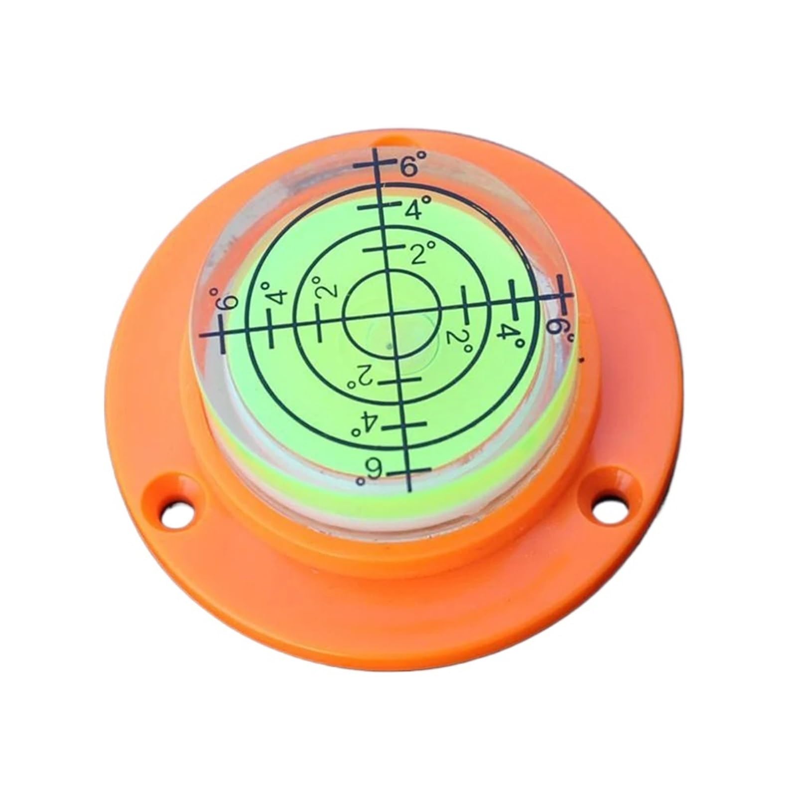 Niveau à bulle horizontal, Mini niveleur rond, niveau circulaire, for bateaux, caravanes, échafaudages, Instrument de mesure, 1 pièce
