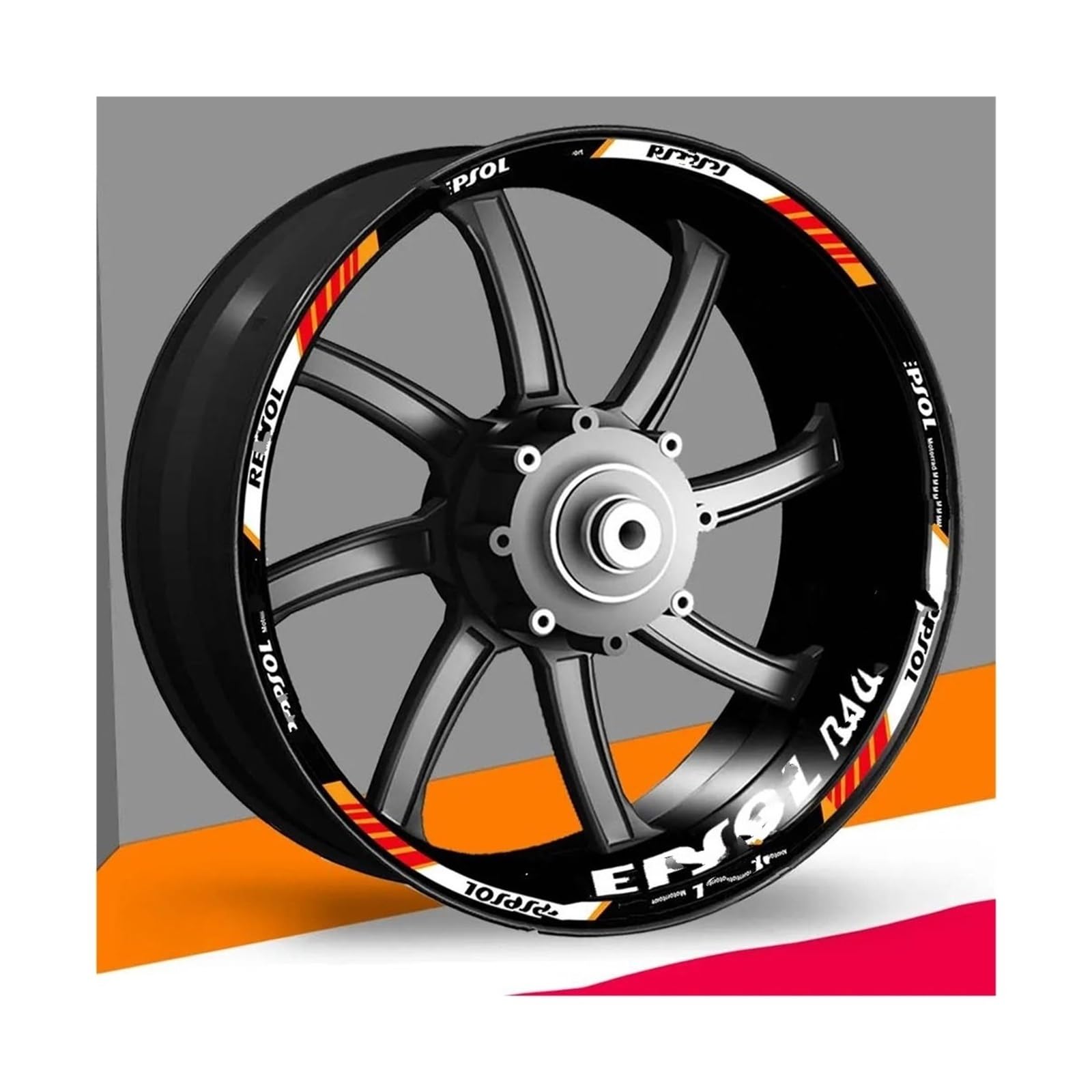 Reflektierende Aufkleber Für Ya&maha Motorrad Rad Aufkleber Reflektierende Felge Streifen Zubehör Abziehbilder Wasserdicht