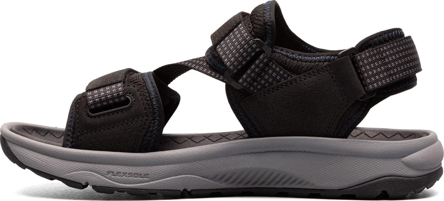 Florsheim Men's, Tread Lite River Sandal Black 12 W