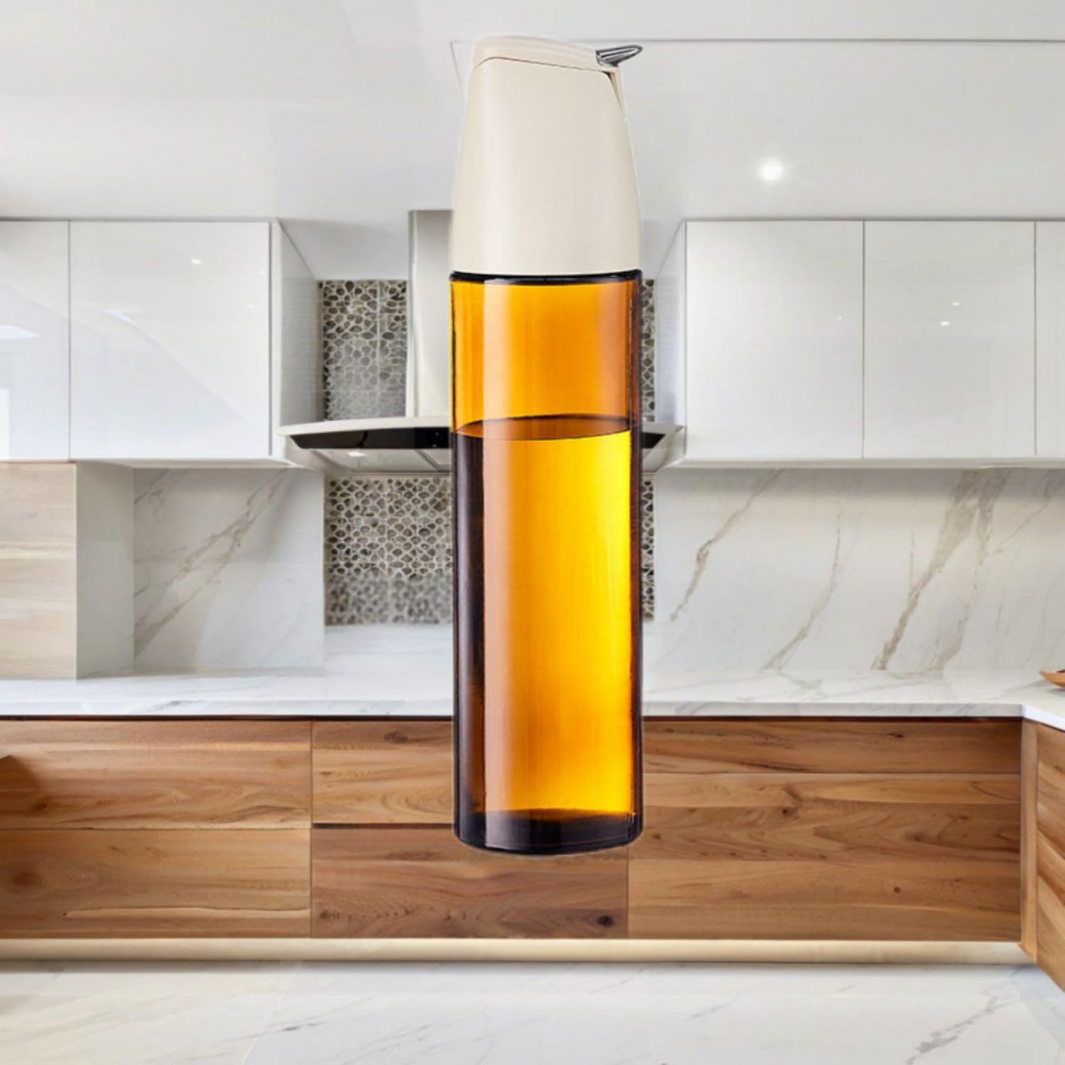 油壶重力油瓶厨房 Kitchen Gadgets, Cook Accessories 家用玻璃油壸自动开合调料不挂油酱油醋防漏油罐 KCookware Accessories - 1760