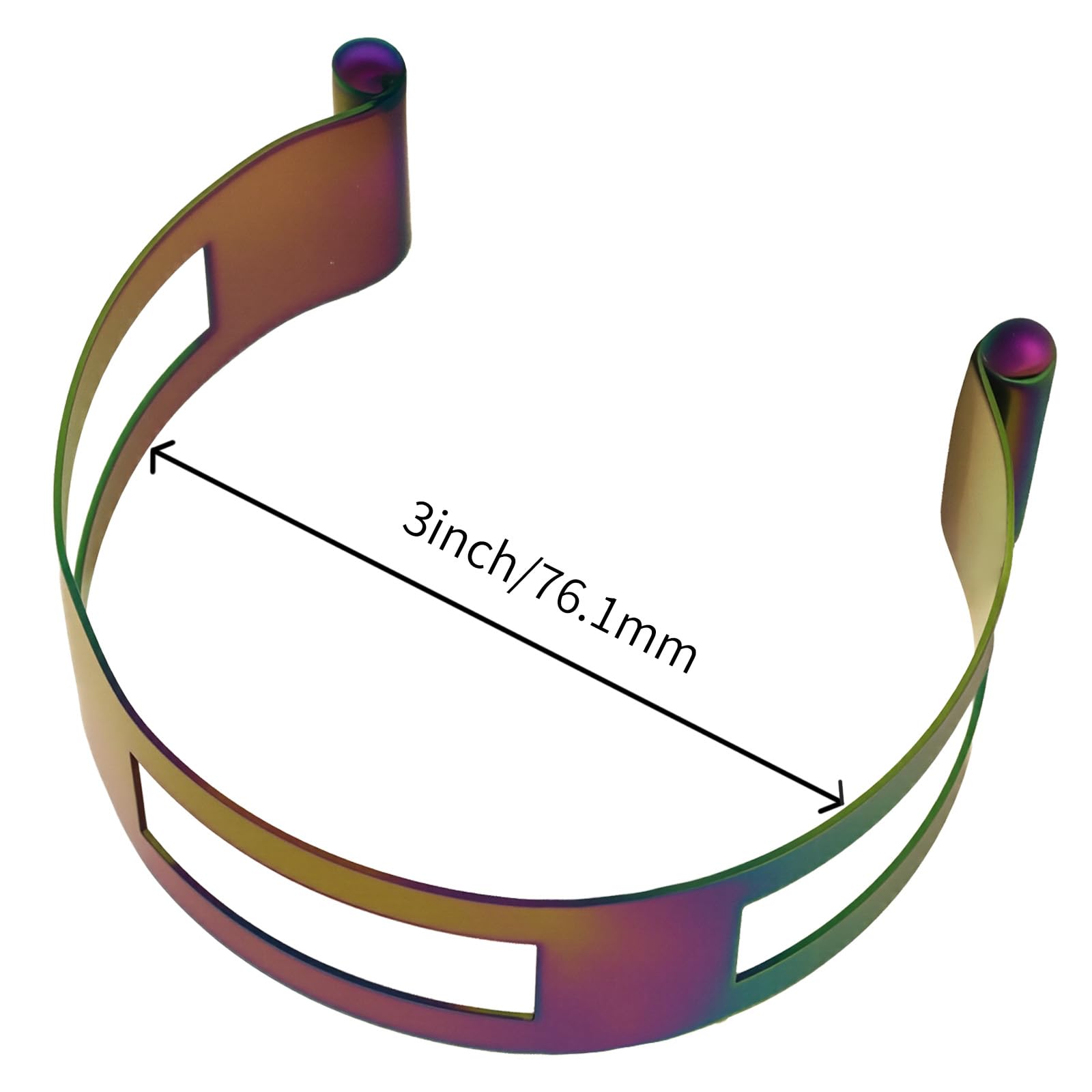 Stainless Steel Exhaust Clamp Tacking Band Clamp-On For Welding (3inch)