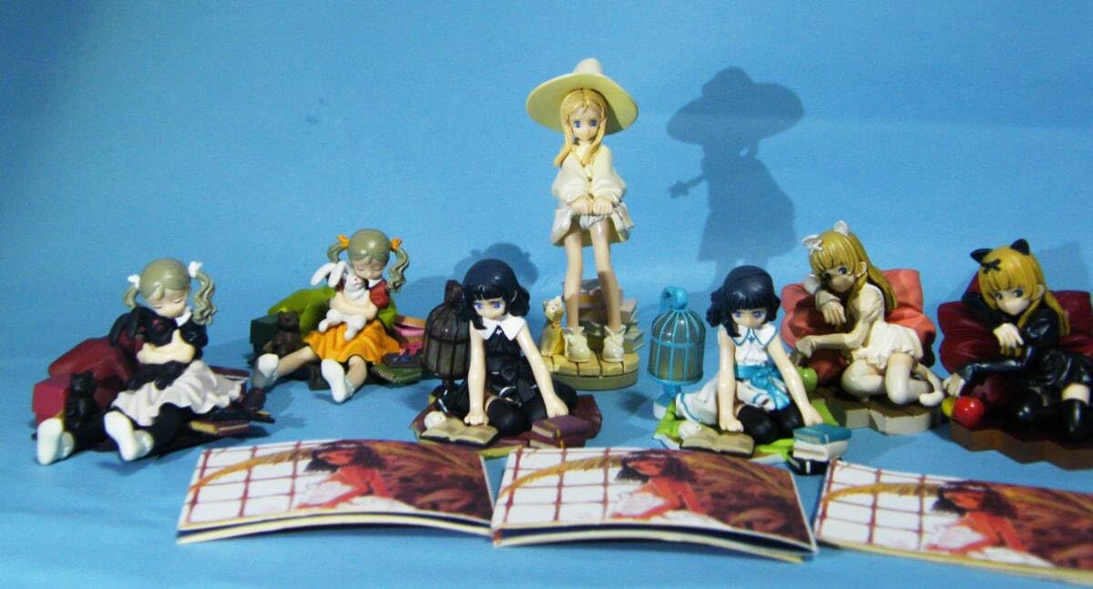 白詰草話 フィギュアコレクション 全8種セット 白詰草話 フィギュアコレクション セピア&カラーセット8種