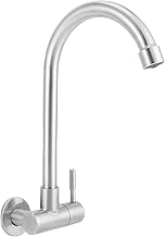 SYH&AQYE Torneira de cozinha montada na parede Torneira misturadora de cozinha torneira de pia de rotação de 360° Torneira de pia de alta pressão para cozinha bar banheiro