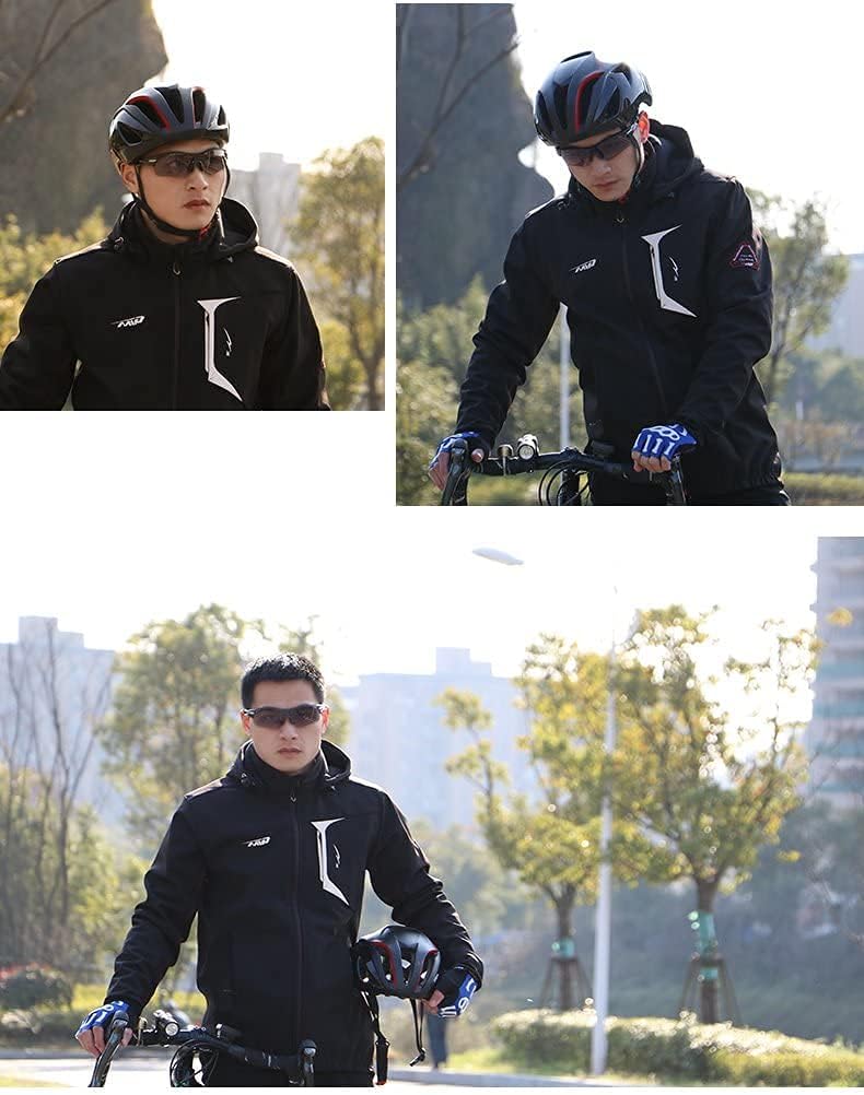 ELEOPTION Sports Sunglasses Photochromic Cycling Glasses Discoloration Glasses MTB Road Bike Sport Sunglasses for Men Women