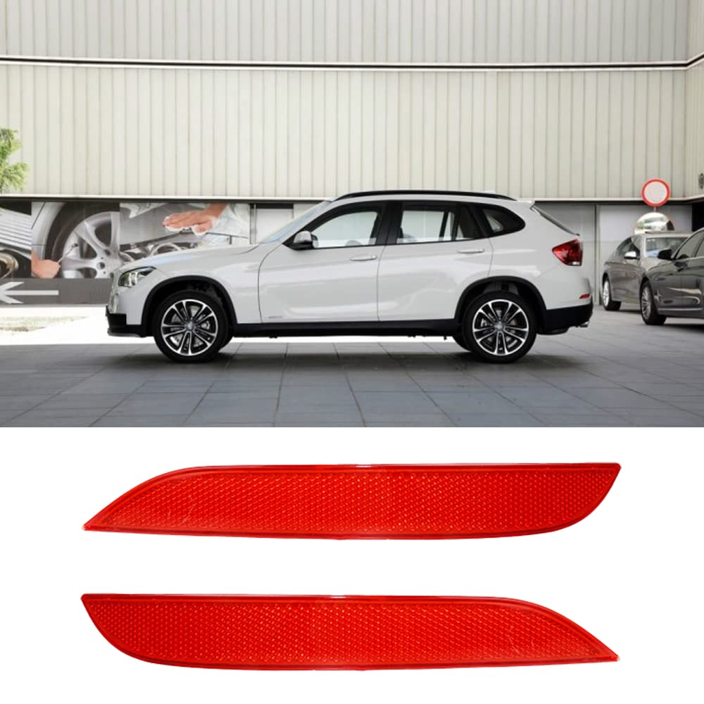 Baceyong Riflettore paraurti posteriore auto 63147314884, 63147314883 Adatto per BMVV X1 E84 2013-2016