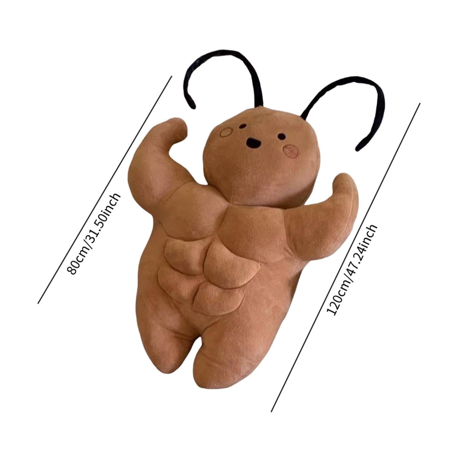 Peluche de Dibujos Animados, Coleccionable, Figura Creativa para Adultos, Adolescentes Y, 80cm