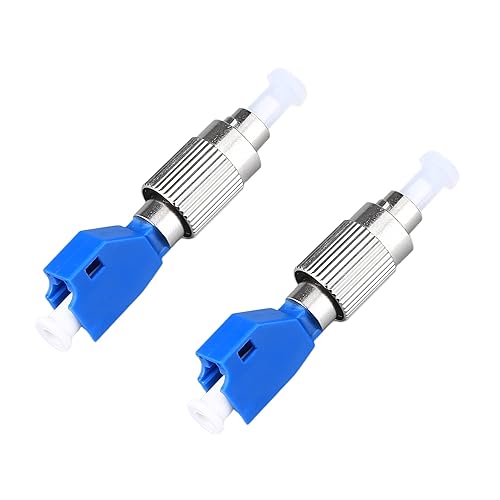 KELUSHI FC UPC macho a LC UPC hembra adaptador de cable de fibra óptica híbrida 2.5 0.049 in conector solo modo 9125um para VFL localizador de