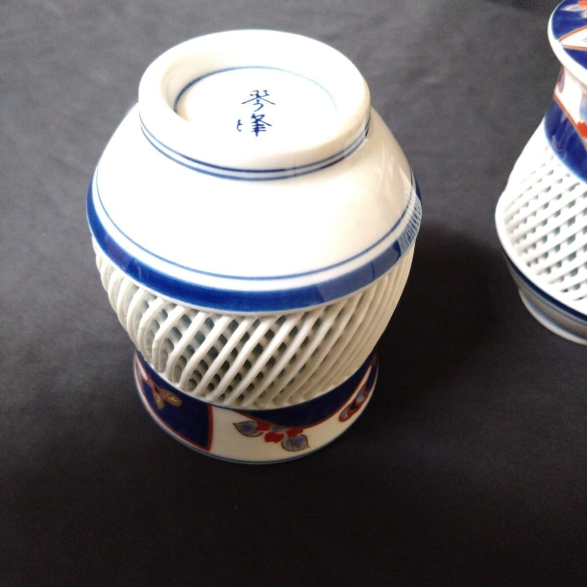 志野桃山古陶 三代目荘山窯 湯呑5個セット 桐箱入り 前畑陶器庫山窯