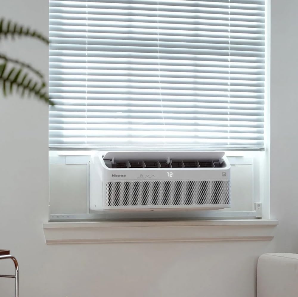Hisense 8,000 Btu Smart Inverter Window Air Conditioner Easy...