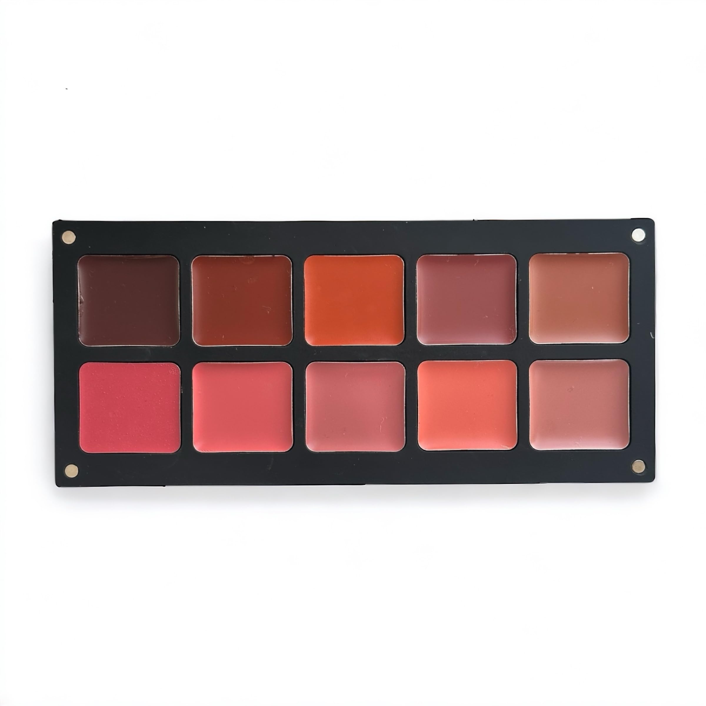 Bianca Makeup Cheeks & Lip Palette | Lipstick and Blush | Cream Formula | Reusable Magnetic Case | For All Skin Types (Coffe, Nude)